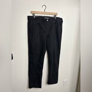 Women's Time and Tru Black Jeans- Xlarge (16/18)